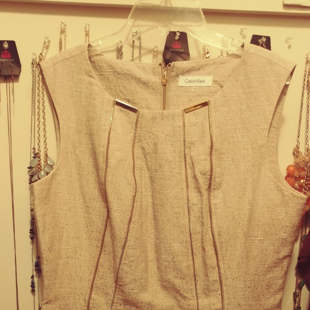 NWOT Calvin Klein shift dress